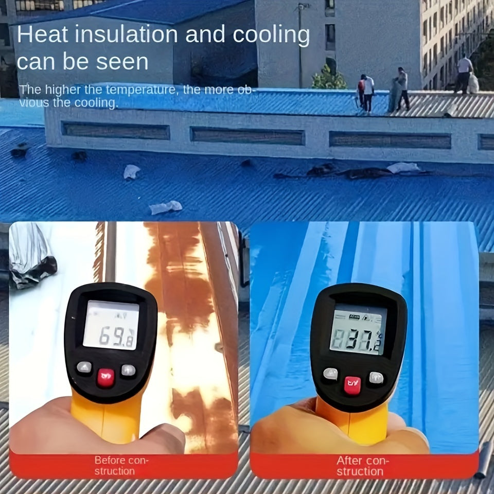 Waterproof PVC Tape for Roof and Surface Leak-Proof Rust-Proof Insulation and Repair Two Rolls