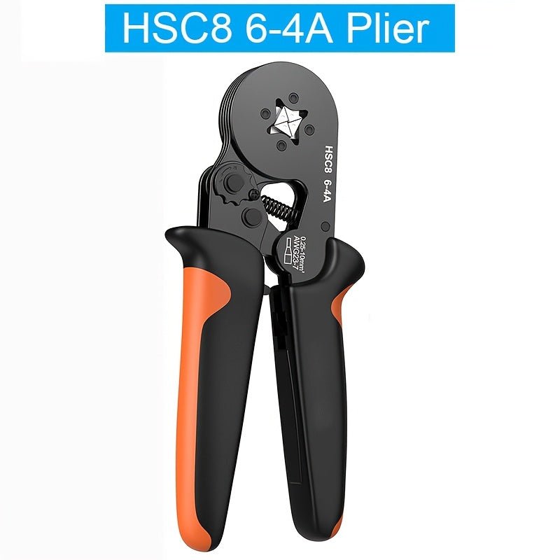 Ferrule Crimping Tool Kit with Wire Connectors and Insulated Tubular Crimp Terminals