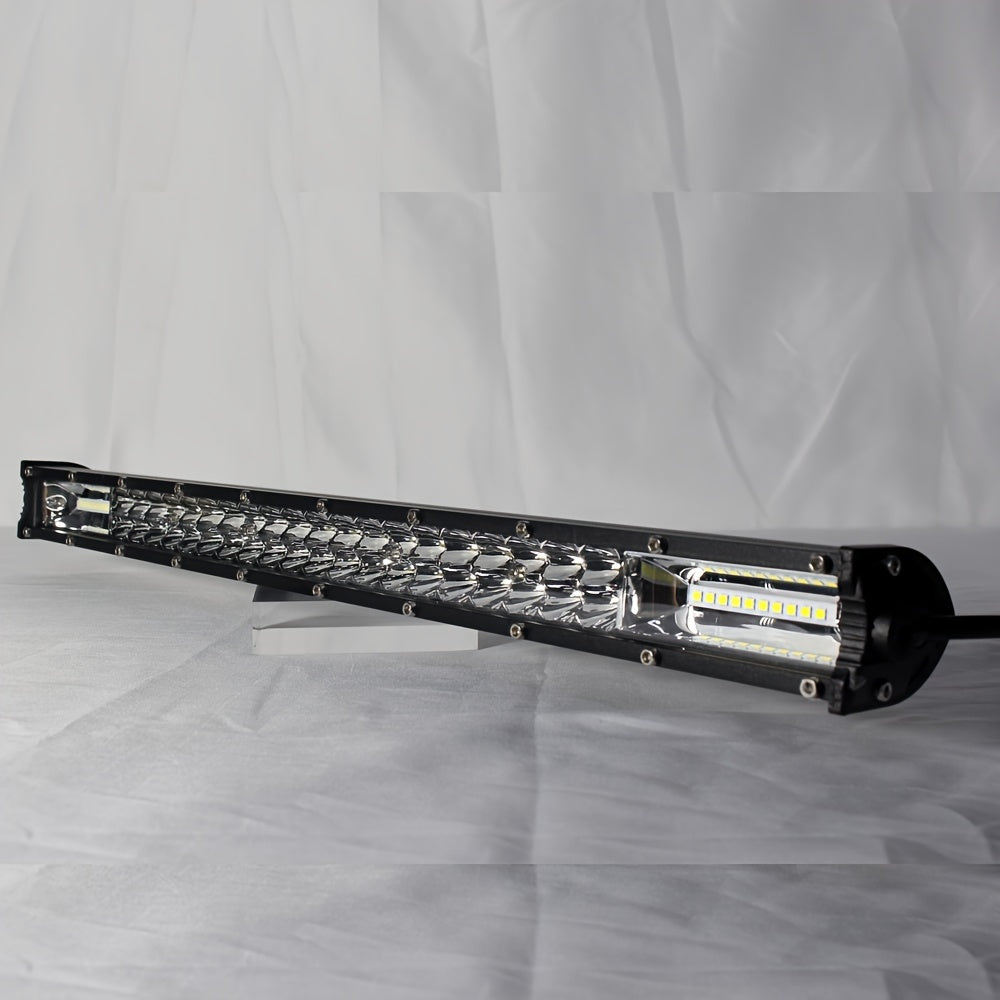 Barra de luz LED de doble fila de 38.1cm y 50.8cm, más de 3000 lúmenes, para vehículos todoterreno