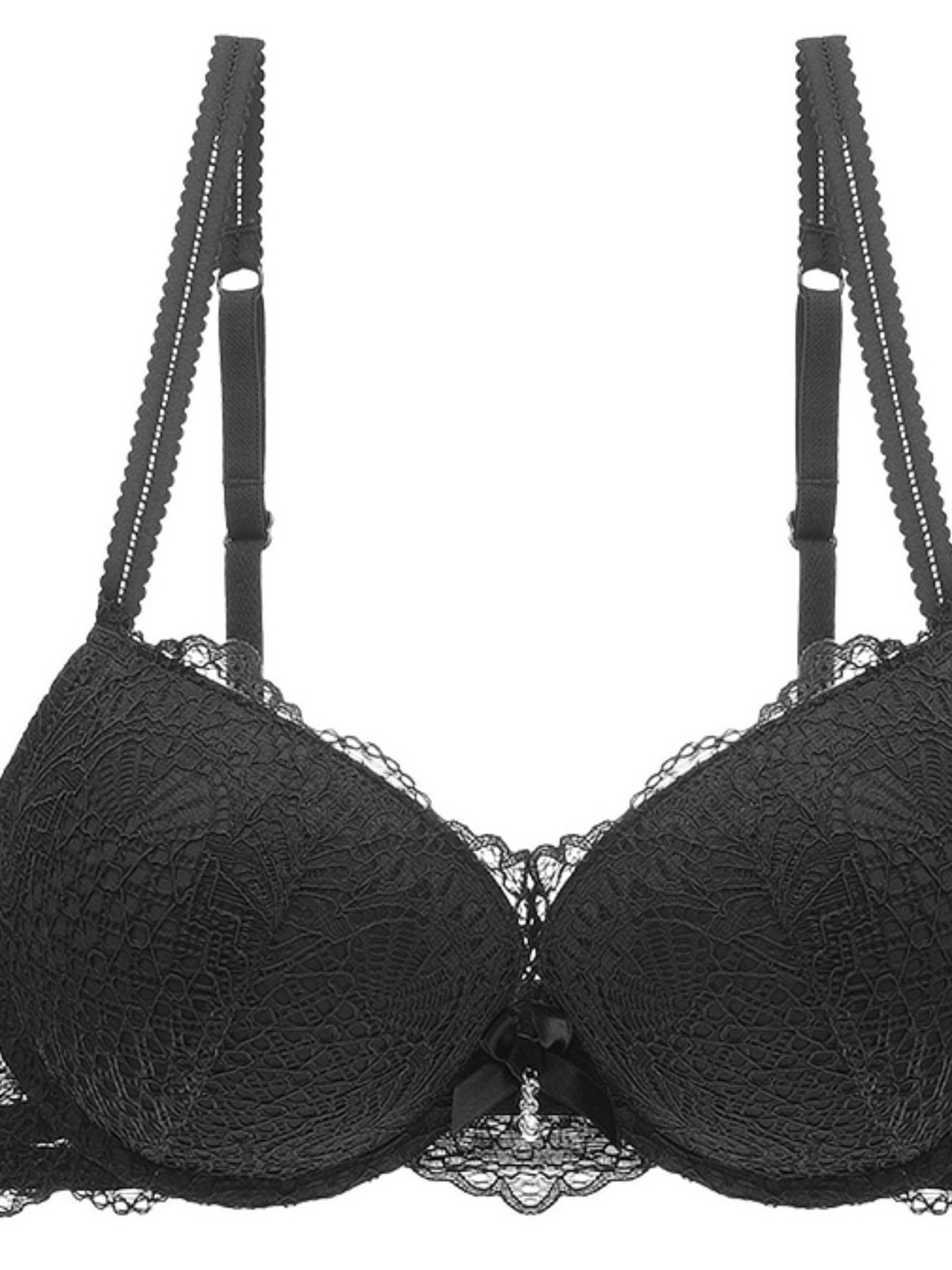 Women's Floral Lace Push-Up Bra Lingerie Underwear