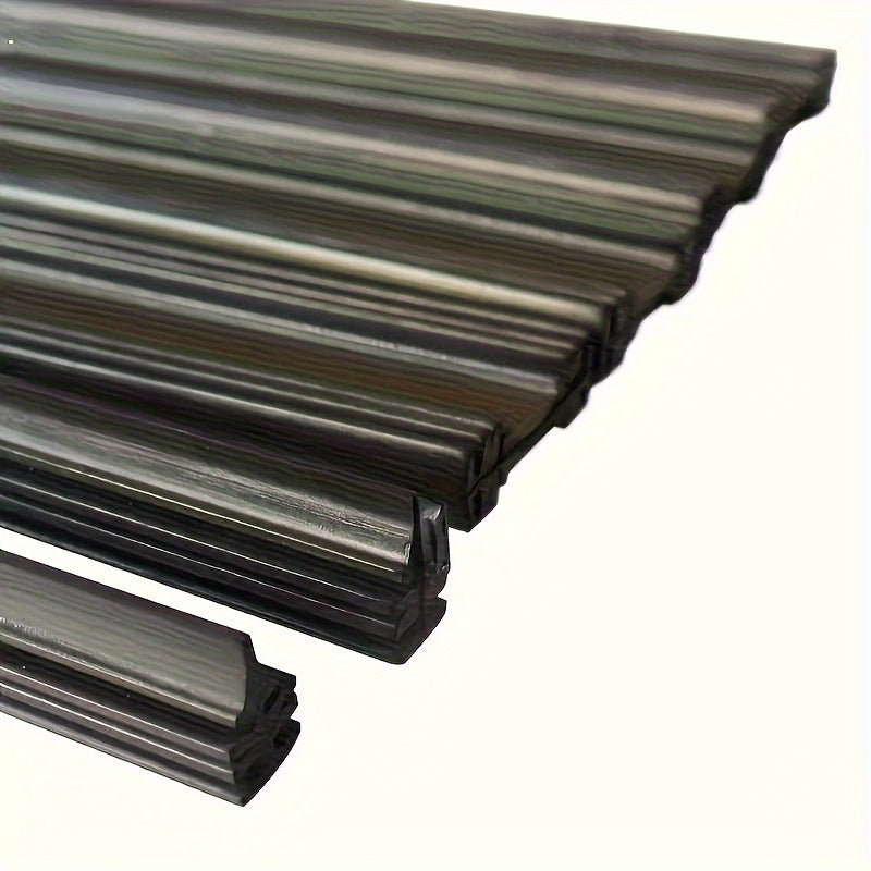 Universal Car Rain Wiper Rubber Strip Silicone 10.6mm Thick Suitable for Various Vehicles
