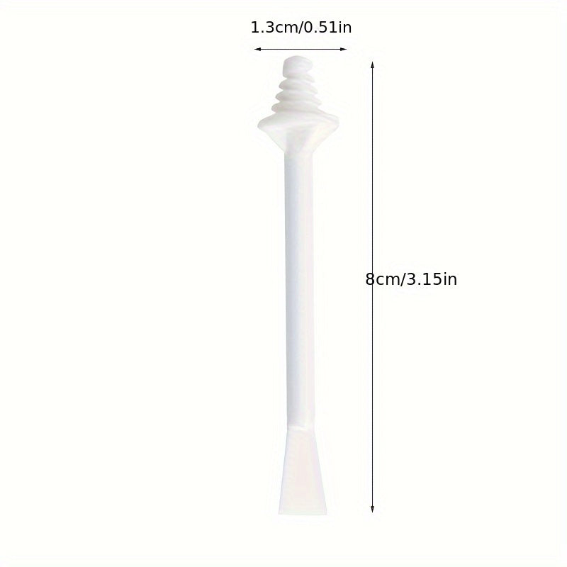 10-Pack Disposable Nose Hair Remover Sticks Alcohol-Free Wax Debris Removal