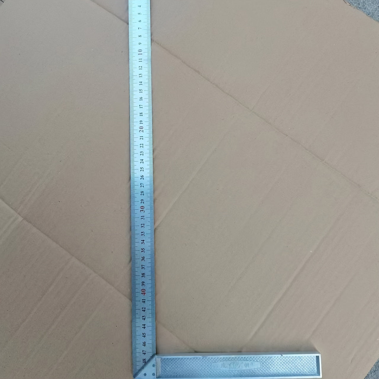 250cm Alyuminiy burchak chiziq suv o'tkazmaydigan po'lat kvadrat yog'och ishlash va sanoat uchun