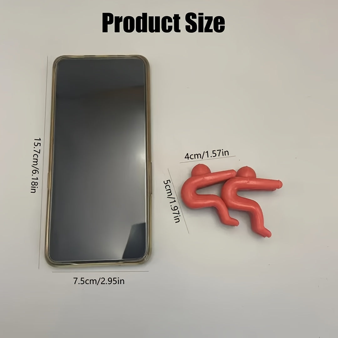 Durable Plastic Kitchen Gadget Spill-Proof Pot Lid Holder and Phone Stand