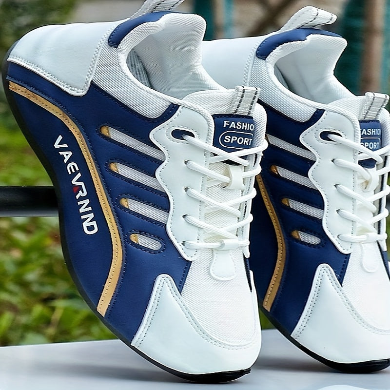 Men's Plus Size Breathable Mesh Casual Sneakers Non-Slip PVC Sole for Walking and Skateboarding in All Seasons Black White Teal