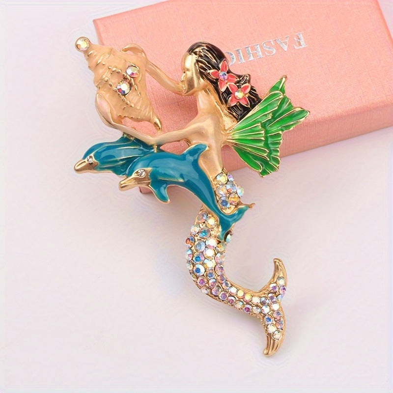 Vintage-Inspired Water Opal Brooch and Pin Set for Women Irregular Shape