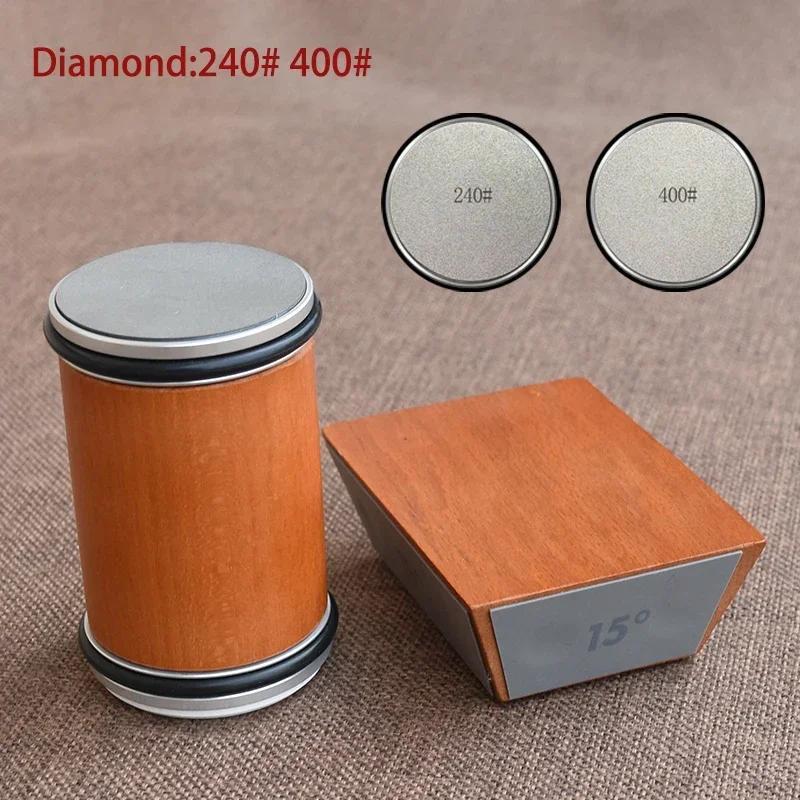Diamond Knife Sharpener Manual 400/600/1000 Grit 4-Angle Fixed Sharpening System