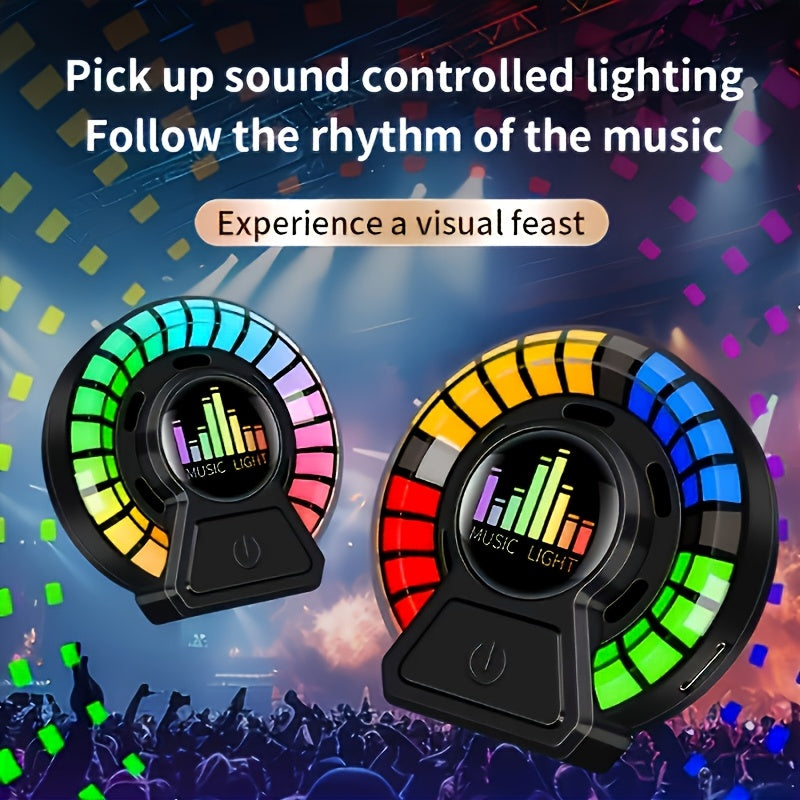Smart Voice Control Car Aromatherapy Diffuser with Dynamic Rhythm Light and Fragrance Dispenser