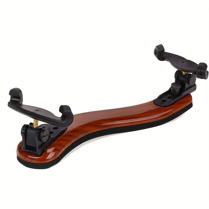 Maple Wood Violin Shoulder Rest Adjustable Padding for Students and Professionals