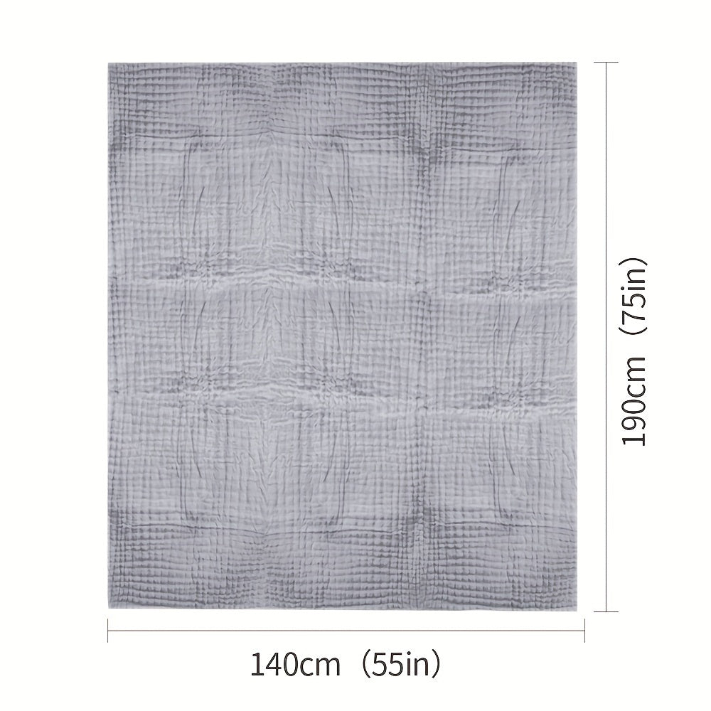 Six-Layer Muslin Blanket for Adults and Babies 139x190cm Lightweight Breathable