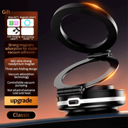 Magnitli avtomobil telefon uchun tutqich, iPhone uchun vakuum yopishqoq montaj