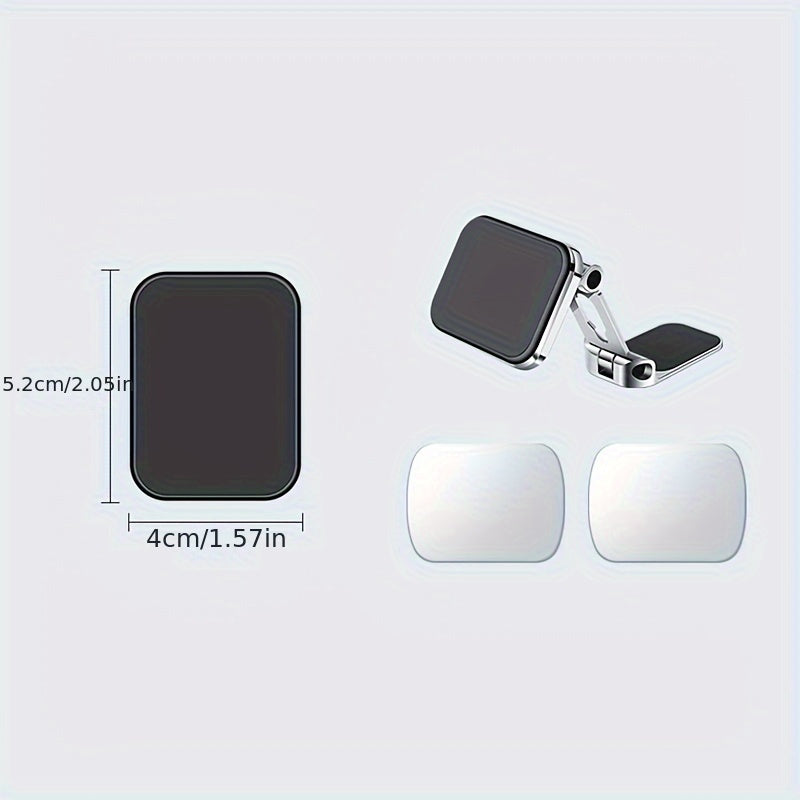 Universal avtomobil telefon uchun tutqich, buriladigan, magnitli yopishqoq panelga o'rnatish