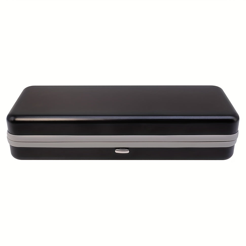 Women's Aluminum Eyeglass Case Multi-Pair Storage Portable Glasses Holder