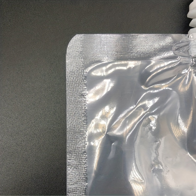 Set of 10 Disposable Beverage Pouches Stand-Up Liquid Yogurt Milk Containers