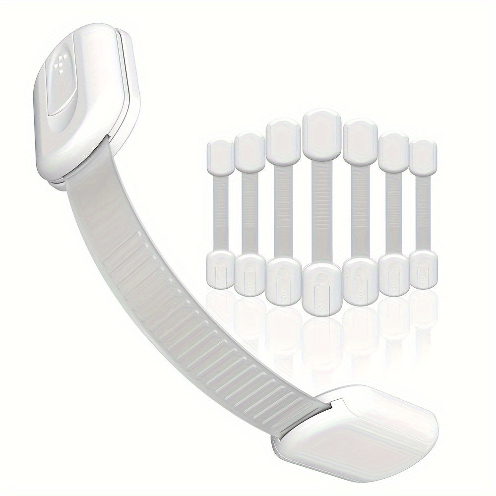 Child Safety Lock for Cabinets and Drawers with 3M Adhesive No Screws Needed