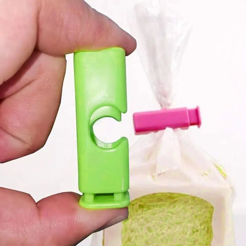 Rang-barang Oziq-ovqatni yopishtirish kliplar to'plami 5 15 25 Namlikka chidamli nonlar, atıştırmalıklar, souslar uchun