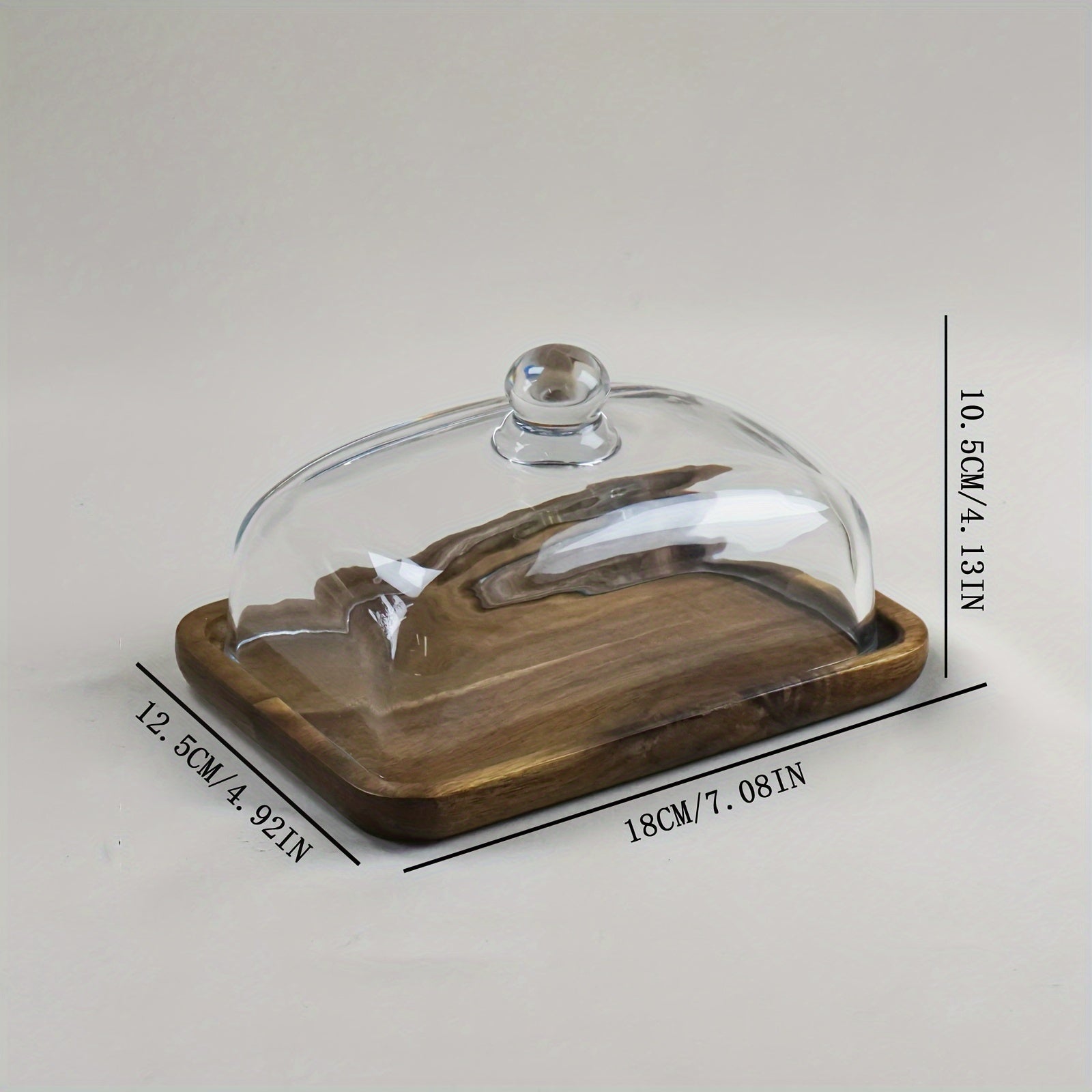 Wood Butter Dish for Weddings Snacks and Fruit Kitchen Restaurant