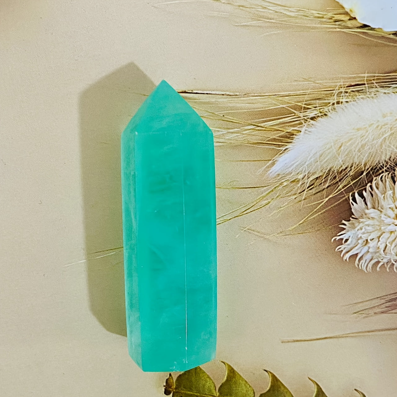 Зеленая флюоритовая кварцевая башня-обелиск с отделкой из страз для украшения дома и офиса