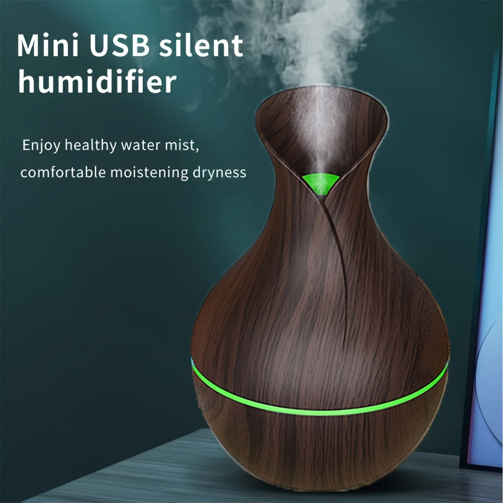 Portable USB Humidifier Air Purifier with Cold Mist and Air Freshener for Home Office Travel
