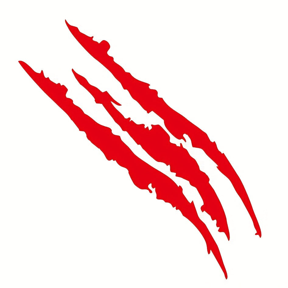 Yorug'likka qarshi vinil avtomobil stikerlari - suv o'tkazmaydigan qora tirnoq belgilari uchun faralar