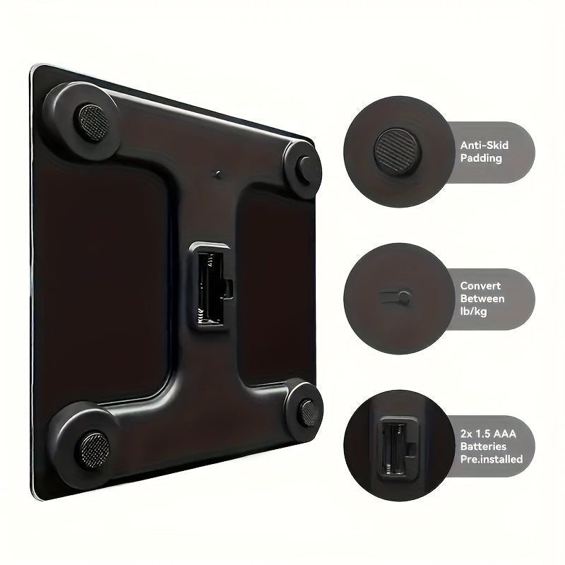 1 dona ko'p funktsiyali vazn o'lchash qurilmasi, keng platforma, katta quvvat va yuqori aniqlikdagi elektron vazn ko'rsatuvchi 179.62 KG. Yorqin LED ekran va zamonaviy dizaynga ega.