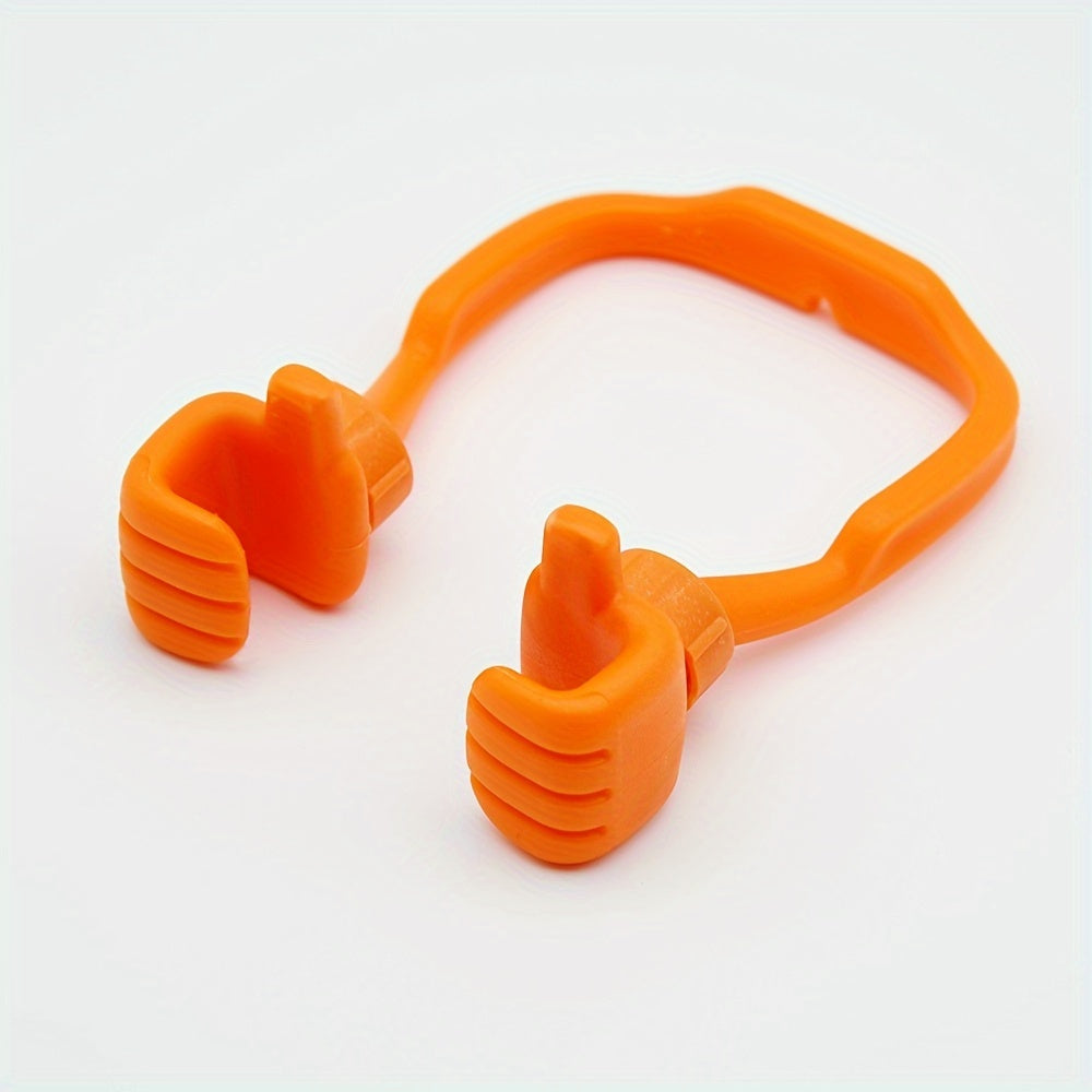 Adjustable Phone Holder with 360° Rotation, Portable Desktop Stand, Sturdy Plastic