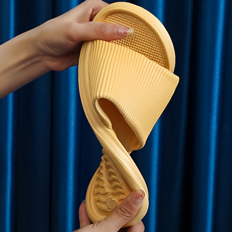 Zapatillas casuales unisex de EVA para todas las estaciones, antideslizantes, cómodas para el hogar