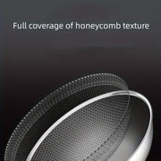 Sartén de acero inoxidable con recubrimiento antiadherente de panal de abeja de 10 pulgadas para cocción a gas y inducción