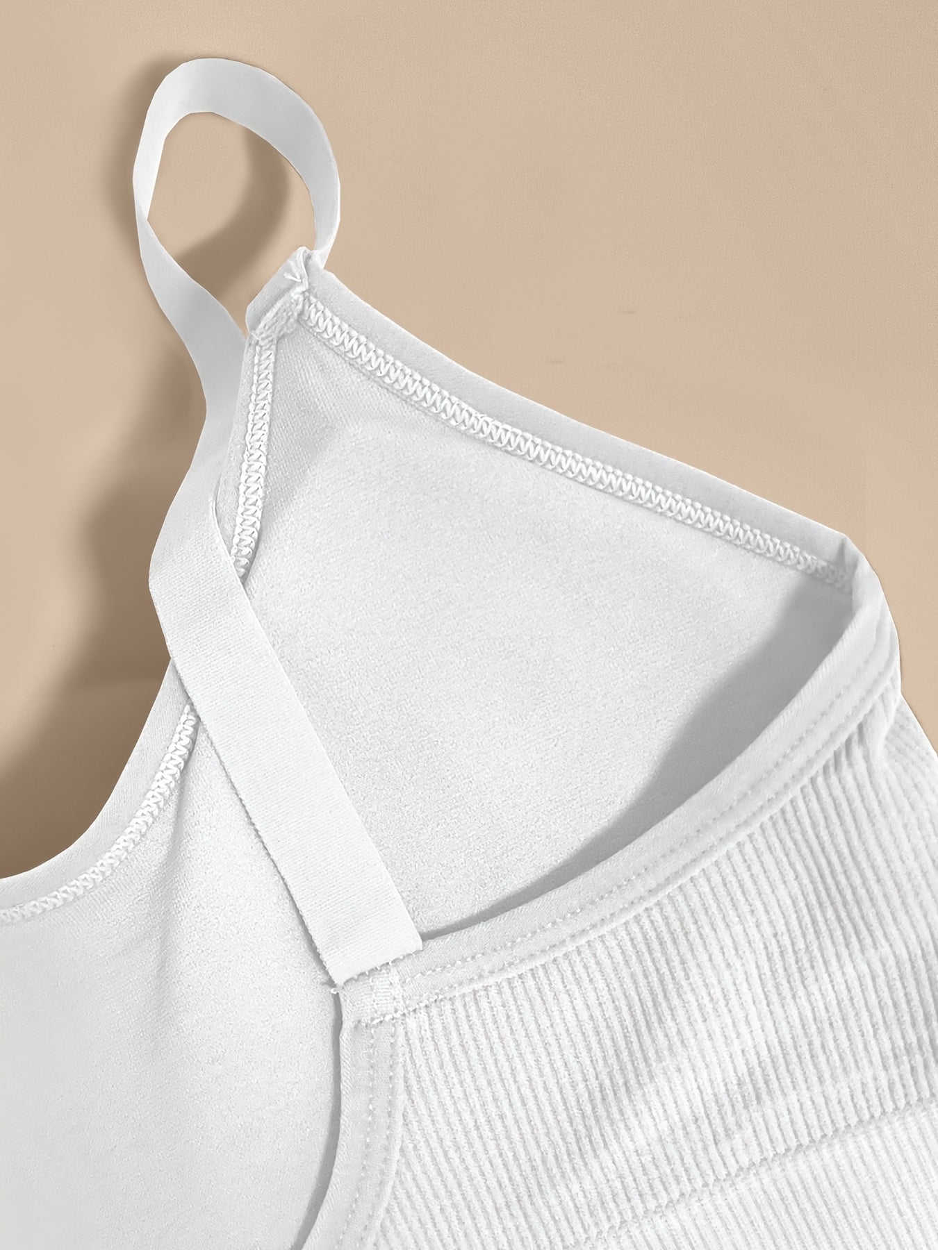 Women's Sports Bra Vest Large Solid Color Backless Yoga Running