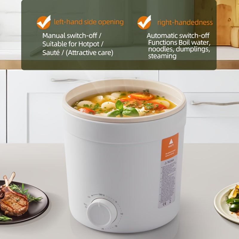 Мини-электрический горшок с таймером для общежитий и квартир 220В, материал PP