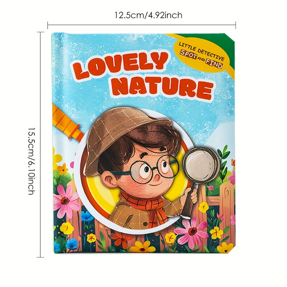 Children's Hardcover Board Books for Exploring and Discovering Educational Toy for Kids Ages 0+