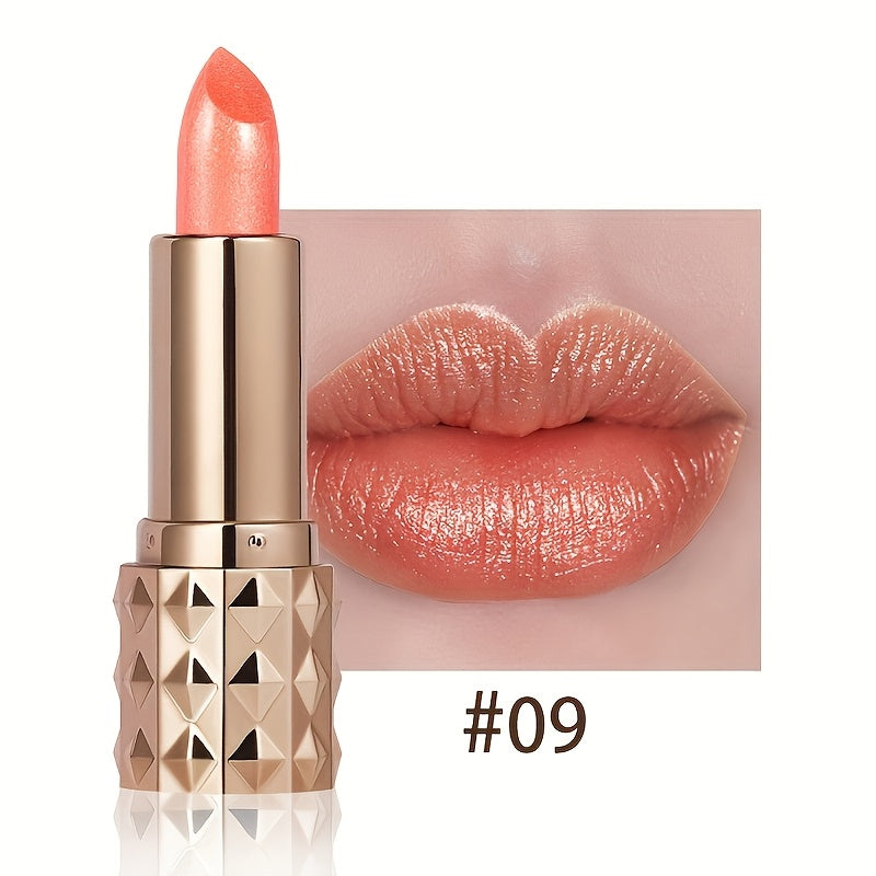 Женская бархатная металлическая помада для губ с длительным увлажнением и блестящими оттенками