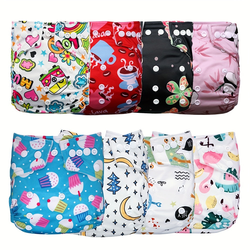 Reusable Waterproof Cloth Diaper for Babies and Toddlers Training Diaper