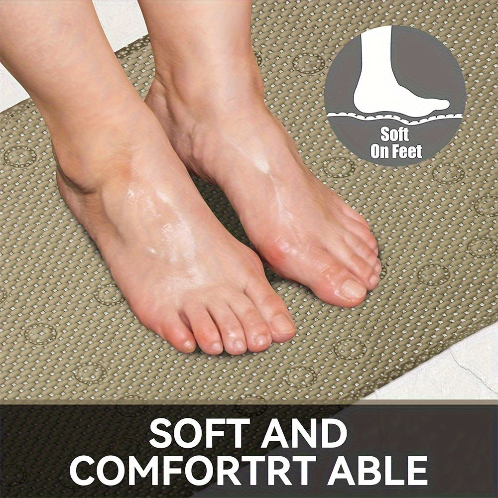 Qattiqlashtiruvchi suzish uchun yostiq, yumshoq ko‘pik, suvni chiqarish uchun teshiklar bilan, bej, polyester, plastmassa