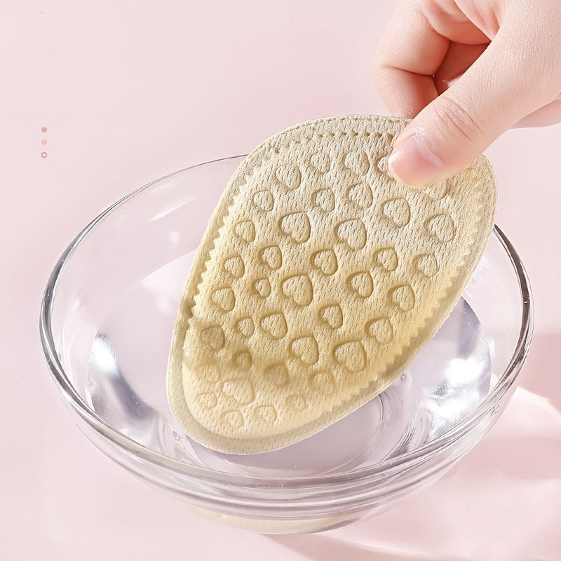 Женские подушки на каблук из пористого материала с нескользящей защитой, 3 цвета