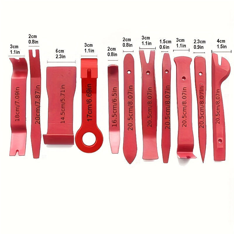 11pcs Auto Trim Removal Tool Kit Plastic Pry Tools for Car Panel and Fastener Removal
