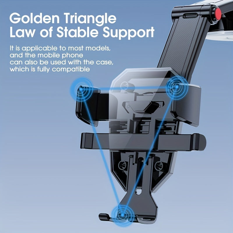 Universal Car Phone Mount Holder for Dashboard Strong Suction GPS and Hands-Free