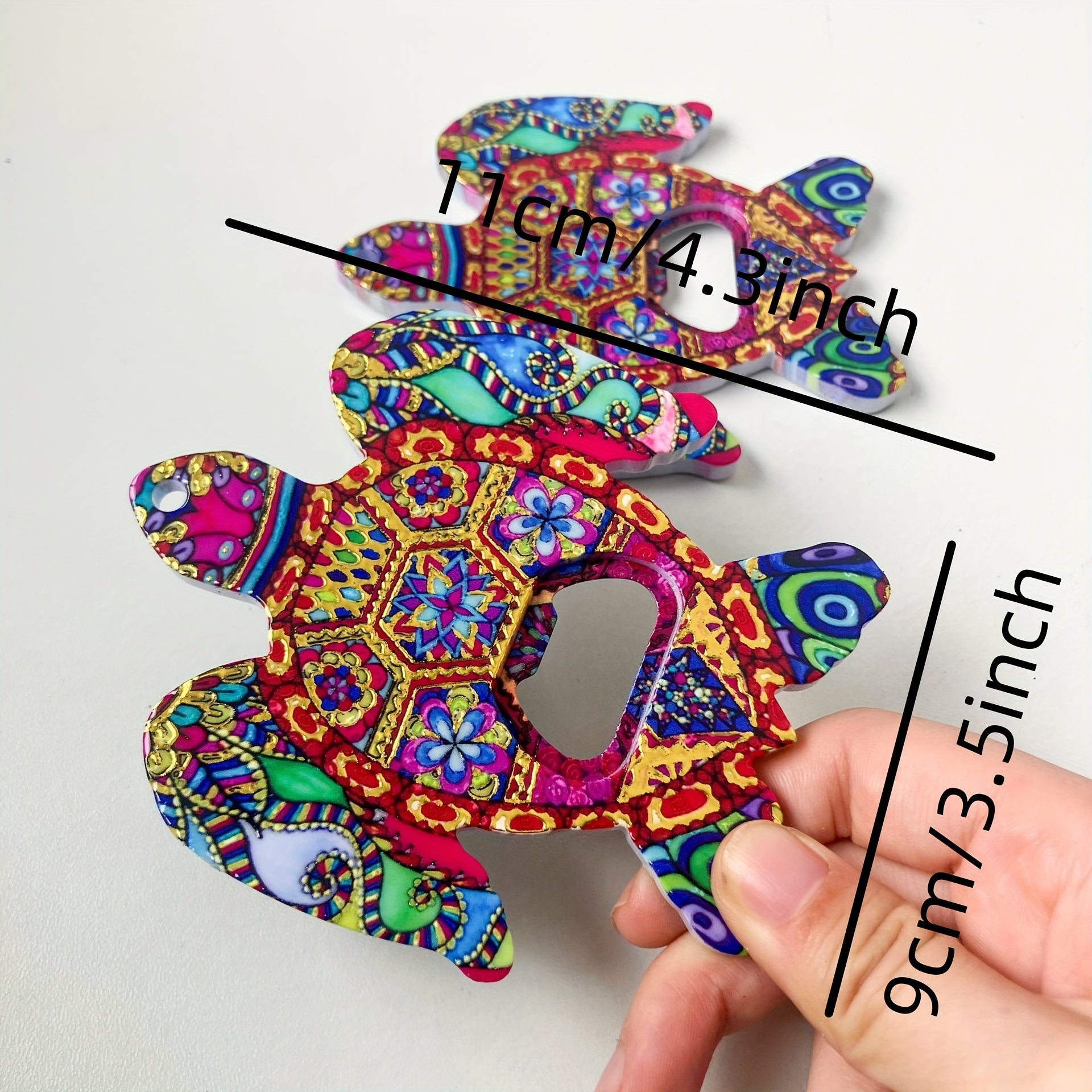 Magnetic Tortoise-Shaped Bottle Opener Refrigerator Accessory Fun Kitchen Tool