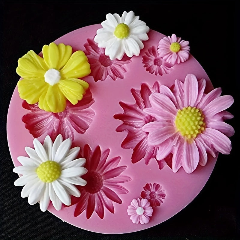 Silicone Flower Mold for Baking and Cake Decorating 3D Fondant and Dessert Supplies