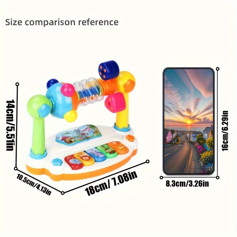 Children's Music Piano Toy for Early Childhood Education, Plastic, Mixed Color