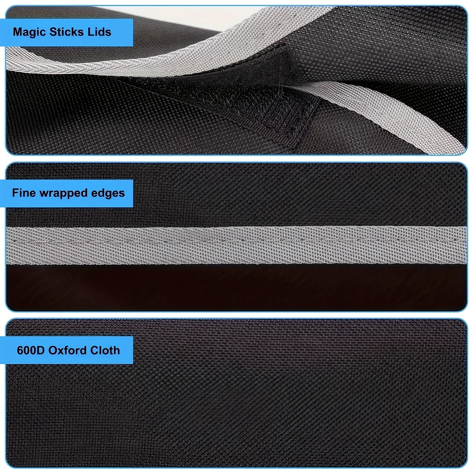 Universal Car Seat Back Storage Bag Large Capacity Multi-Pocket Oxford Cloth