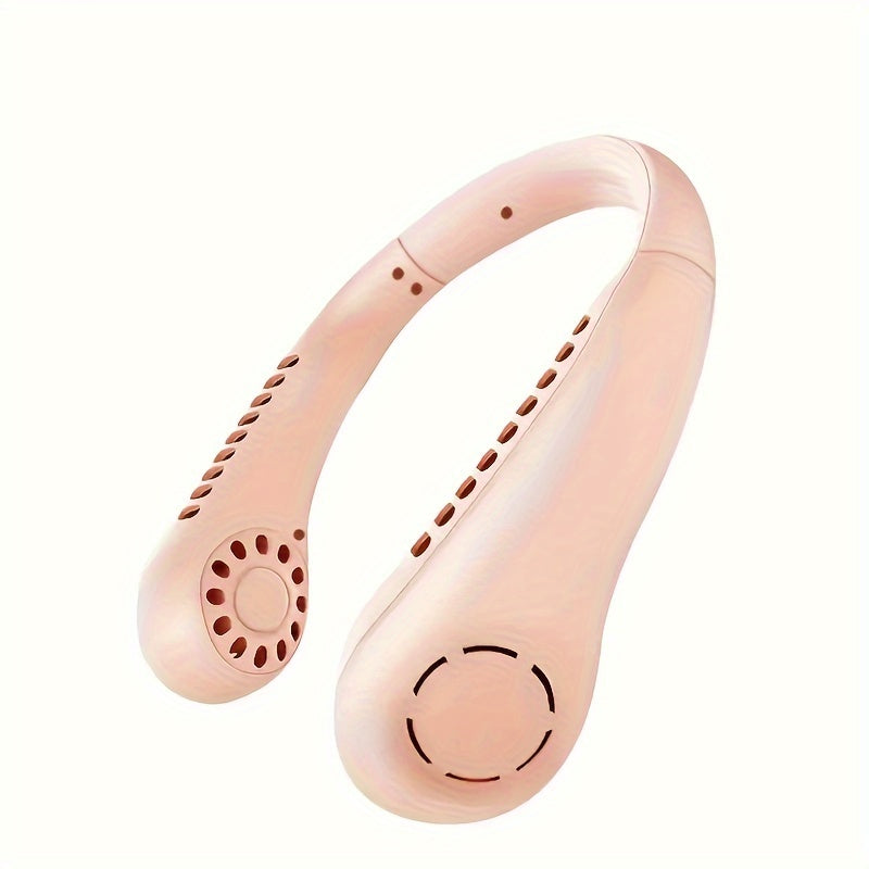 USB orqali zaryadlanadigan yaproqsiz bo'yin fanati, talabalar yotoqxonalari uchun mukammal. Ushbu kichik va jim elektr fanati bo'yinda taqilishi mumkin va yotoqlarda, stol ustida yoki ichki va tashqi sport bilan shug'ullanishda foydalanilishi mumkin.