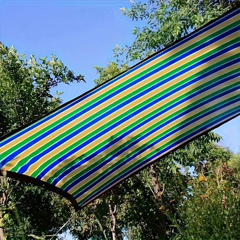 Outdoor Privacy Screen Knit Fabric PE Sunshade Mesh for Garden Balcony