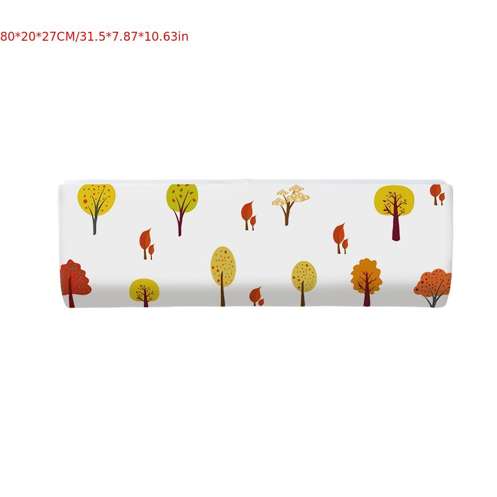 Добавьте немного скандинавского стиля в вашу гостиную или спальню с помощью этого пластикового чехла для кондиционера. Защитите свой блок от пыли и мусора без необходимости в электричестве, добавив современную эстетику в декор вашего дома.