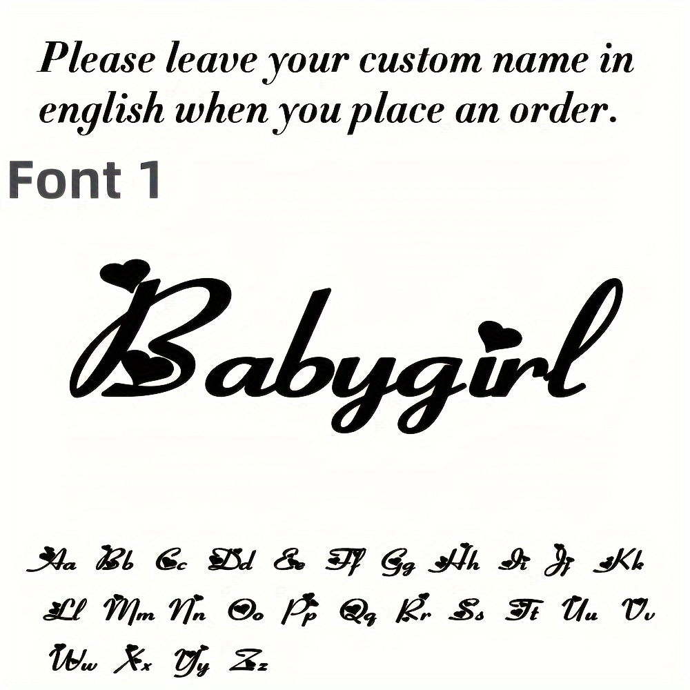 Personalized Stainless Steel Shoe Lace Charm Customizable Shoe Buckle Shoe Clips