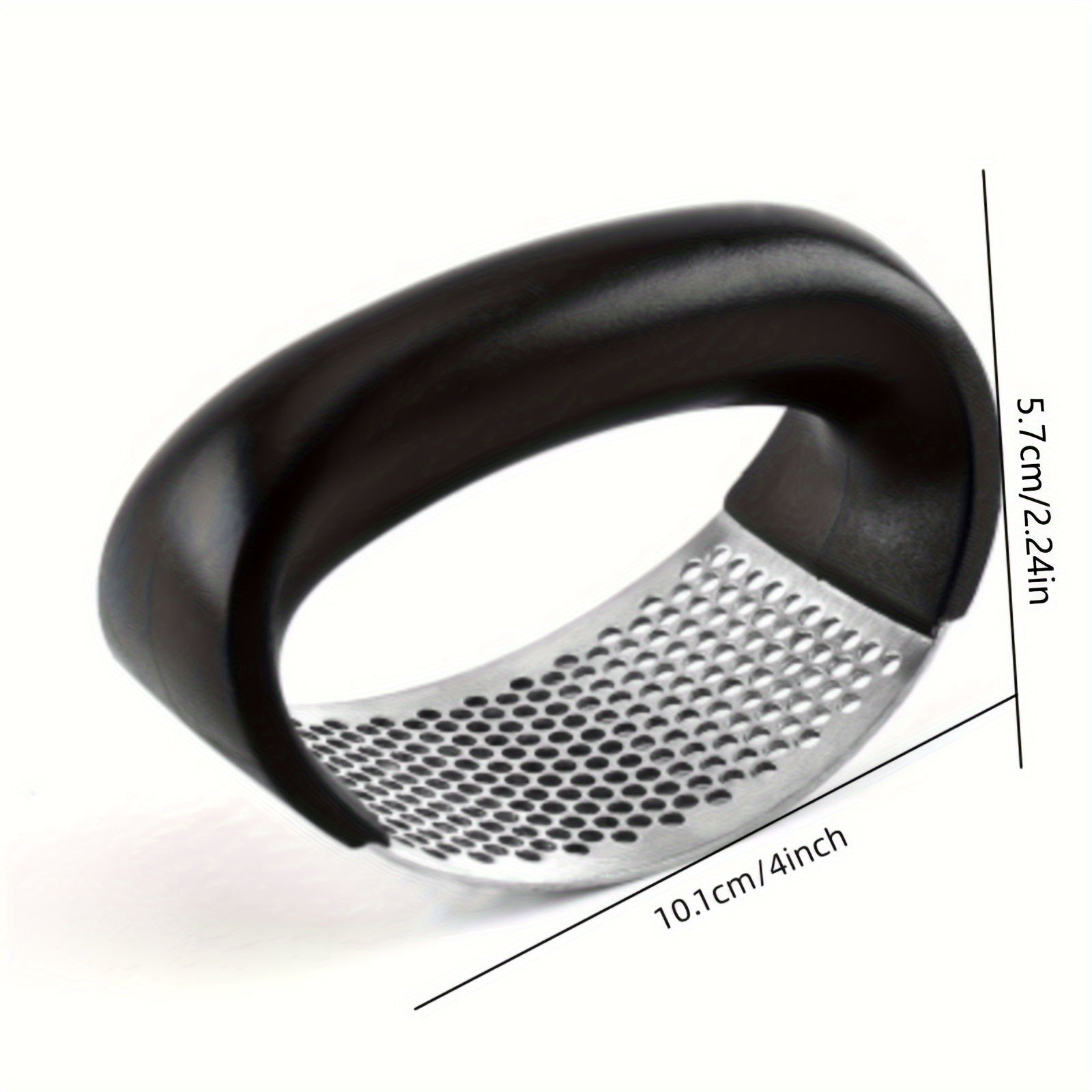 Stainless Steel Garlic Press Manual Kitchen Gadget Chopper Tool