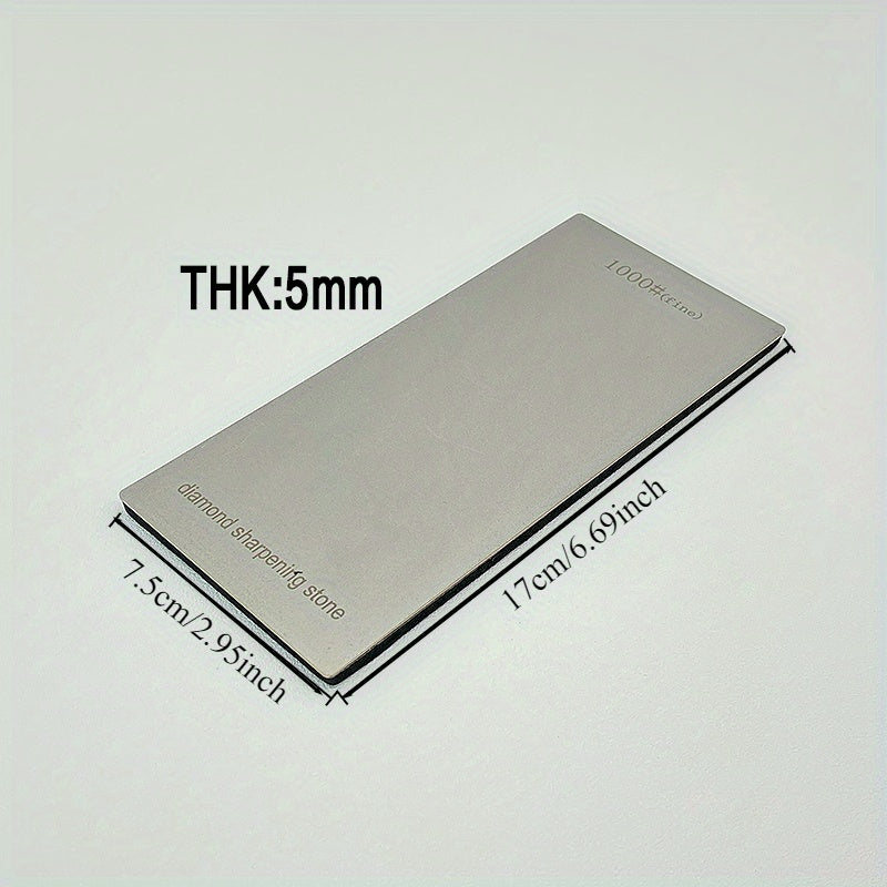 Set of Two EVA Diamond Whetstone Bases for Kitchen Sharpening with Flakes Board 170x75x10