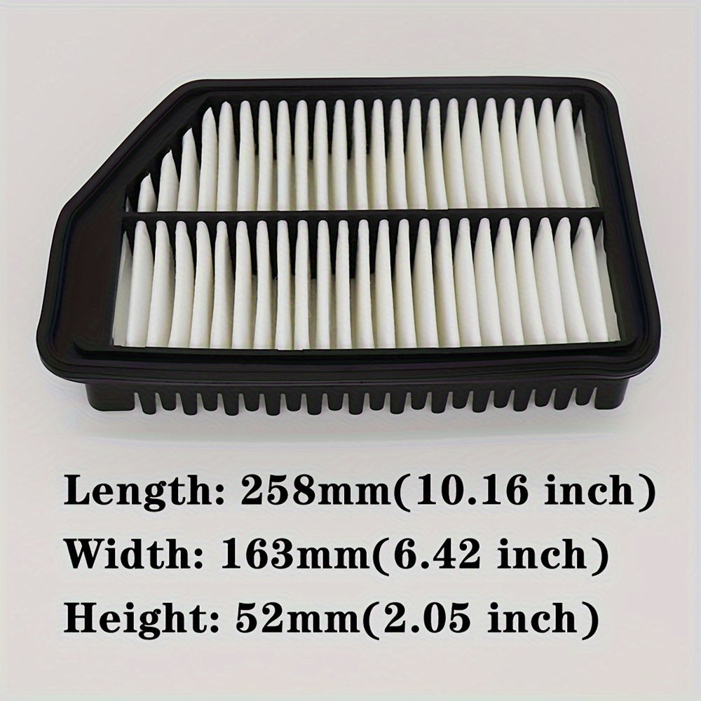 Avtomobil uchun almashtiriladigan dvigatel havo filtri, oblong PP material, Sonata K3 bilan mos keladi