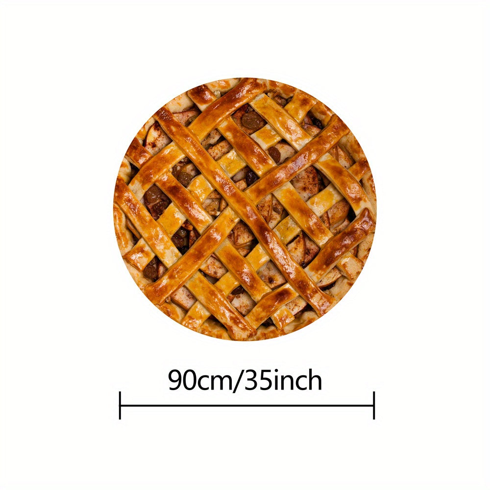 Reversible Microfiber Food Pattern Blanket for Kids and Adults