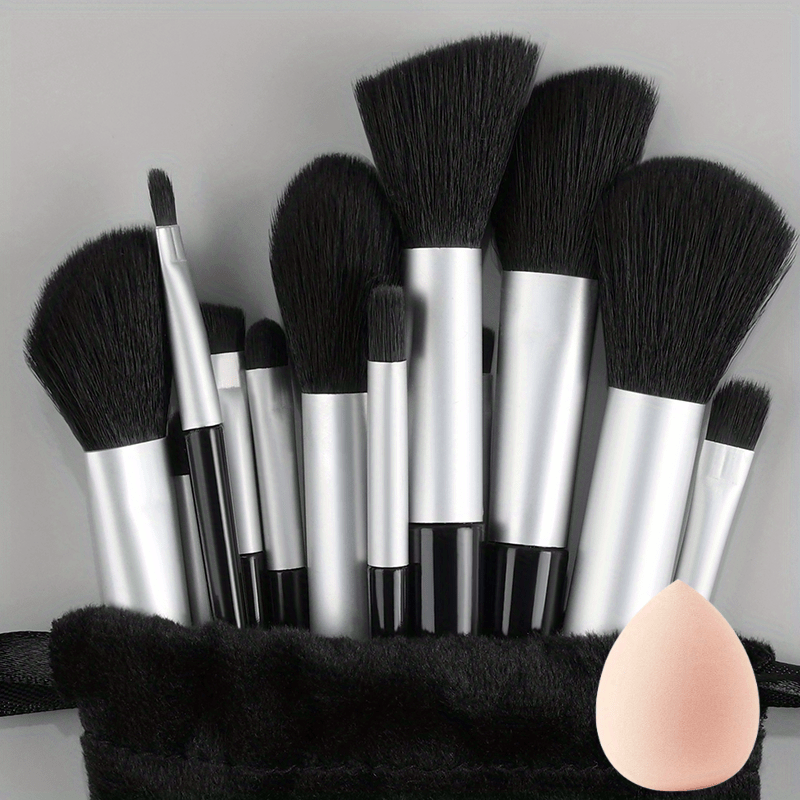 13pcs Soft Fluffy Makeup Brushes Set for Face Eye Blush Powder Foundation
